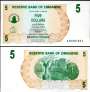 ZIMBÁBUE P038 5 DOLLARS 2006 SFE